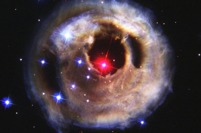 stellar explosion time lapse